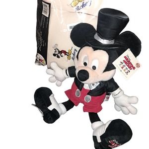 NWT-FABULOUS MICKEY! Plush Blanket & pillow Set PLUS almost 2 FT Tall Mickey